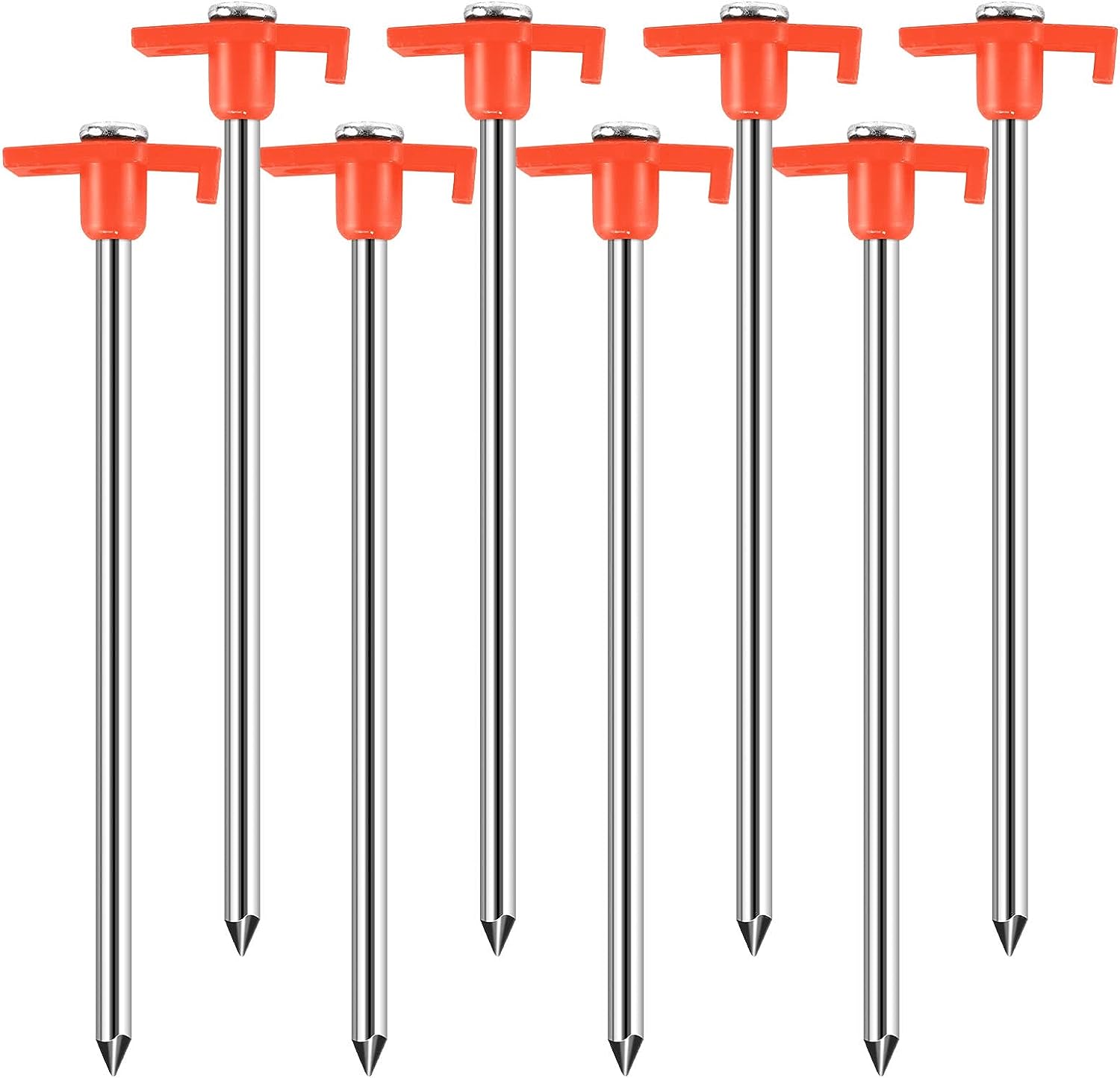 Tent Stakes Heavy Duty Tent Nail Camping Stakes Tent pegs for Pop Up C SUMKIA LIFE